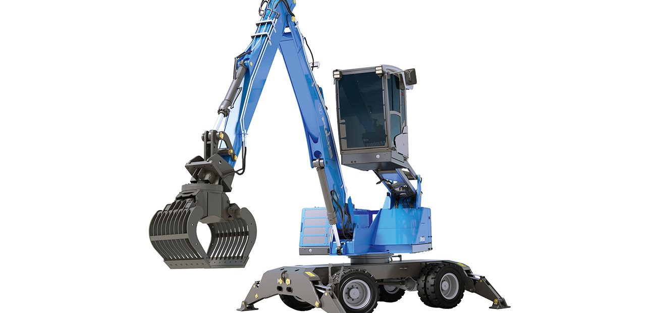Грейферный погрузчик Terex FUCHS MHL 320